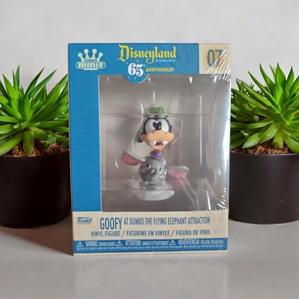 Funko Minis Goofy Dumbo Fly Elephant Attraction Disneyland 65th Anniversary 07